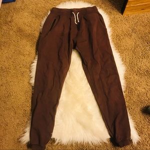 ASRV DSG-0132 Brown Cargo Joggers Athletic Pants